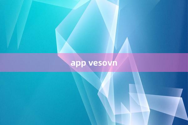 app vesovn